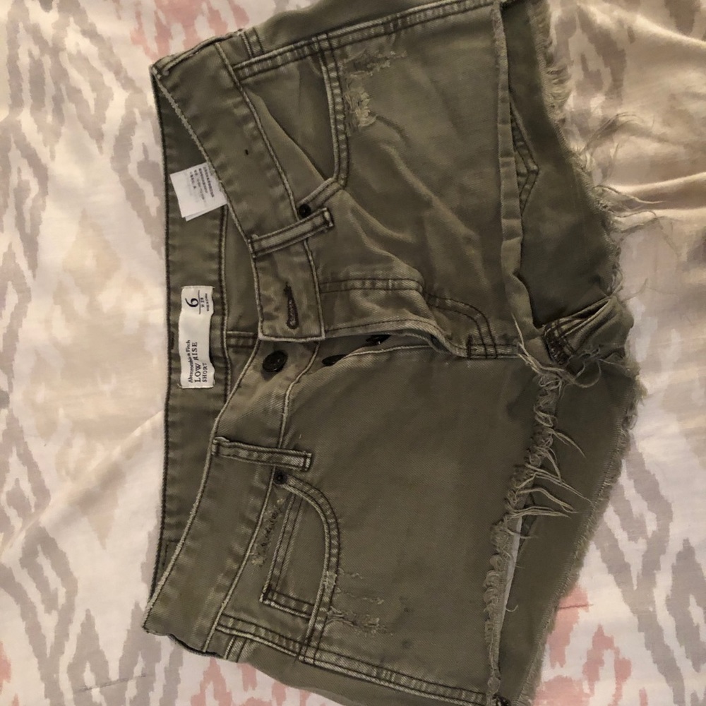 Green shorts